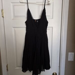 Free People Black Mini Dress